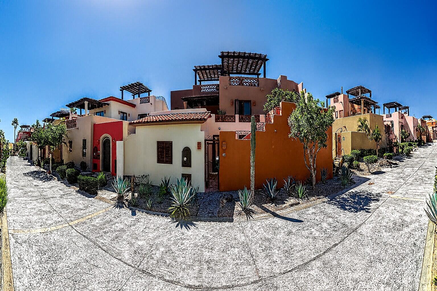 Club Campestre Pueblo Campestre Located in Campestre San Jose del Cabo-secure Golf & Beach Club. Imagine living in a gated golf cart community, 15 minutes from San José del Cabo International Airport (SJD). This true 3 bed/3 bath with Mexican-charm finishes, expansive outdoor terraces with abundant ocean for sale