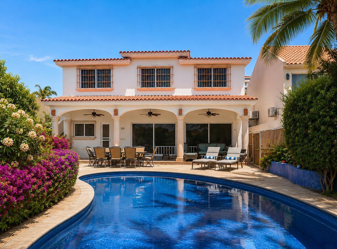Club Campestre Misiones Del Cabo Perched above the stunning coastline of Misiones del Cabo, Casa Misiones is a beautifully designed four-bedroom, four-and-a-half-bath residence offering breathtaking for sale