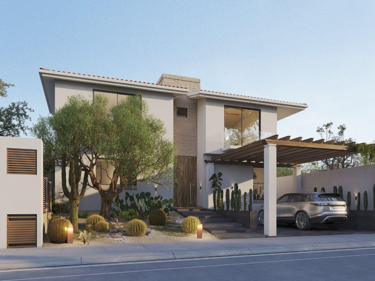 Club Campestre Vista Hermosa CASA BLANCA a stunning home in San José del Cabo's exclusive Club Campestre—a gated, master-planned golf community that offers luxury, privacy, top-tier amenities, and an great location. This brand-new, architecturally designed residence blends contemporary elegance with Baja-inspired design, making it ideal for full-time living or a high-return investment.Featuring 4 bedrooms and 3.5 bathrooms, the home offers spacious, open-concept living areas designed for comfort and entertainment. Floor-to-ceiling sliding glass doors seamlessly connect indoor and outdoor spaces, leading to a terrace with a private pool. Within the prestigious Jack Nicklaus Signature golf course. for sale