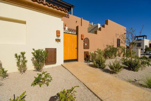 Club Campestre Pueblo Campestre Meticulously maintained 2 Bed | 2.5 Bath home located in the well sought out Pueblo Phase I community of Club Campestre San Jose. Spacious main-level living to large private patio area ready for entertaining, you won't be disappointed. Featuring two separate access points to the property, you can easily get to your assigned parking or the shared neighborhood pool/jacuzzi in a short moment. Updated paint throughout the interior/exterior, updated kitchen, outdoor BBQ. Sliding doors/screens throughout, private upstairs bedroom for guests with their own ensuite and rooftop pergola ocean – Club Campestre Golf Course, San Jose del Cabo, BS