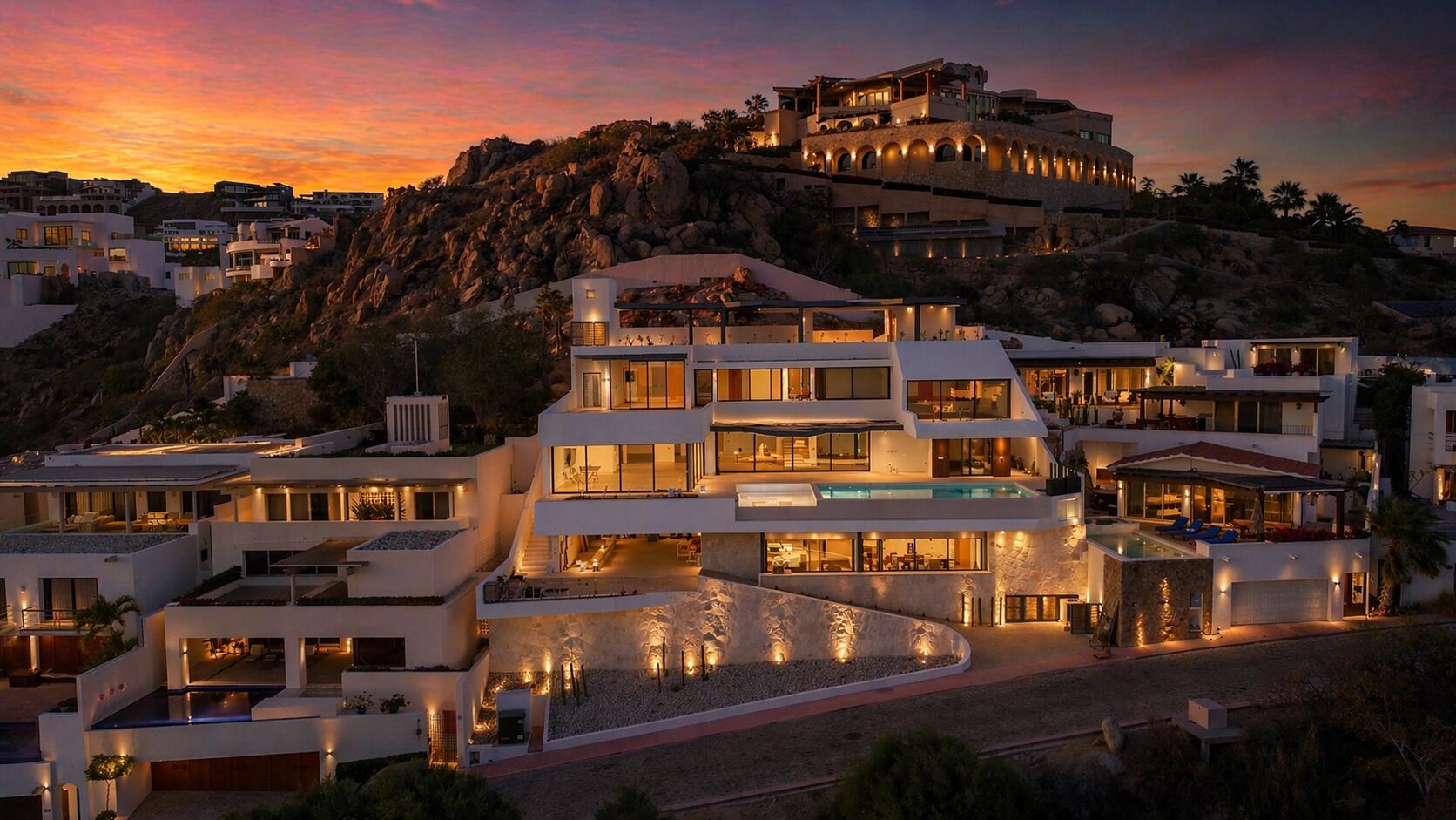 Club Campestre Solesta Introducing Solesta Luxury Residences, perched upon the highest elevation within Club Campestre, San Jose del Cabo. Commanding spectacular ocean, mountain, and golf course – Lot 7 Camino Pacifico Alto Pedregal, Cabo San Lucas, BS