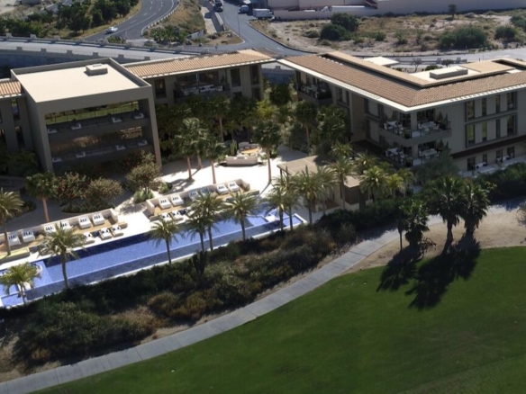 Club Campestre Wen living Outdoor Dreams!! Welcome to Your Private Retreat at Wen Living in San Jose del Cabo! Imagine stepping into a realm where luxury meets tranquility, and your outdoor dreams become a reality. This garden-level condo is not just a homeit's your personal sanctuary, featuring a remarkable 2,265 square feet of private yard space deeded exclusively to your unit in addition to the massive 800 square foot wrap around terrace. This expansive outdoor area is your perfect playground for pets, a serene garden retreat, or an entertainer's paradise for hosting friends and family. Plenty of room for a private pool, jacuzzi and fire pit or take a short stroll to Wen Living's spectacular pool oasis. Explore the lush landscaping that surrounds your yard, offering an idyllic setting for morning yoga, tranquil afternoons, or star-lit evenings by the fire. Let your pets roam free in the secure, spacious garden. The magnificent yard complements your indoor living space, seamlessly connected through 10-foot-tall glass sliding pocket doors, inviting nature to flow into your home.Indulge in the full array of resort-style amenities Wen Living offers. Relax in the exquisite pool area with a jacuzzi and fire pit, stay fit in the state-of-the-art fitness center, catch up on work in our co-working space, and savor culinary delights from our on-site restaurant. Your well-being is our priority, with personalized wellness experiences available in our luxurious spa, featuring massage salons, plunge pools, and a sauna. For those seeking balance, our Eight Dimensions of Wellness support a harmonious lifestyle.Each 2-bedroom, 2.5-bathroom condo is designed with your comfort in mind, offering expansive patios with breathtaking – Growth, San Jose del Cabo, Baja California Sur BS